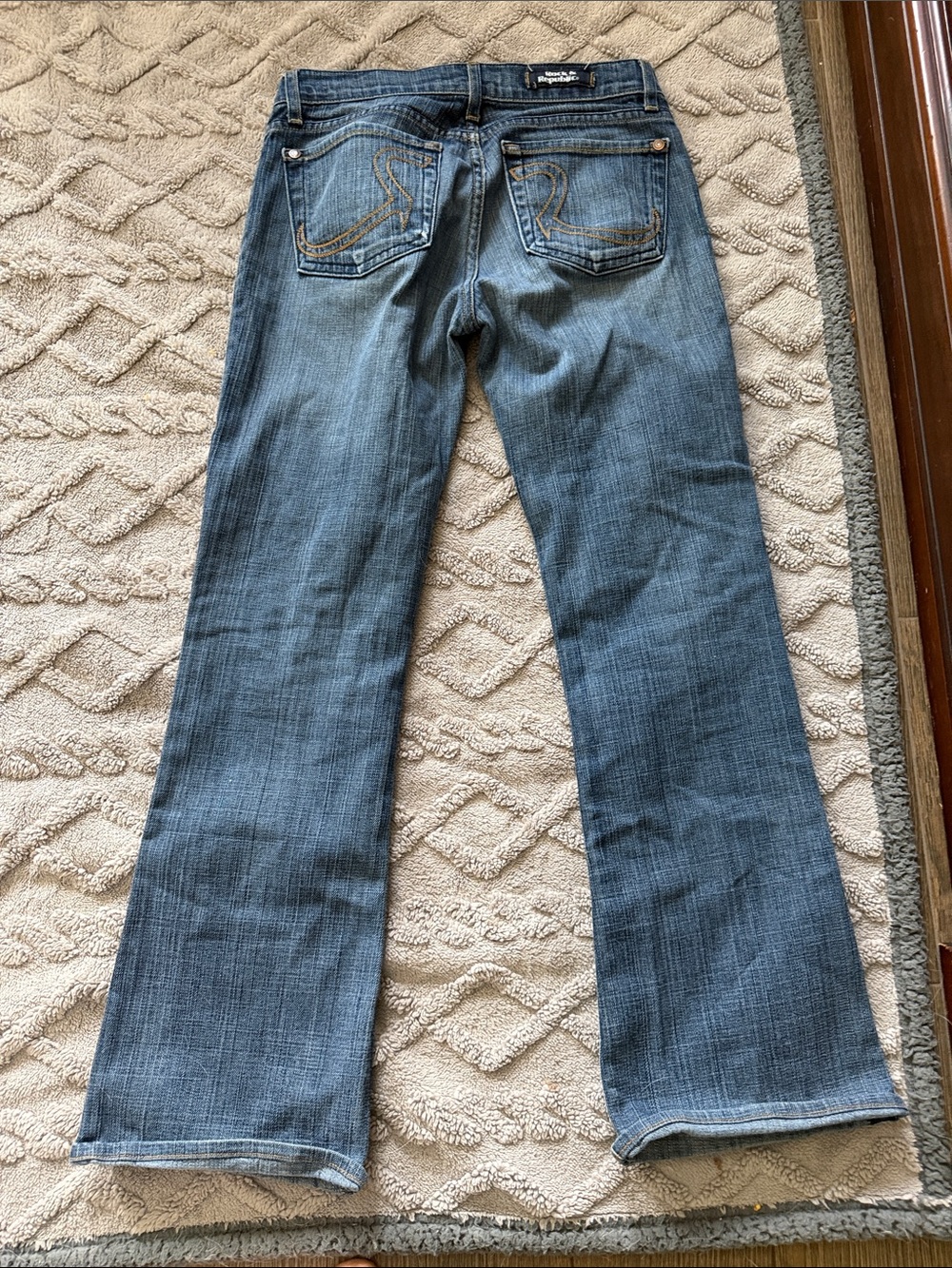 Rock & Republic Medium Blue Flared Jeans